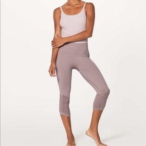 RARE Lululemon Awakening crop Taryn Toomey 6